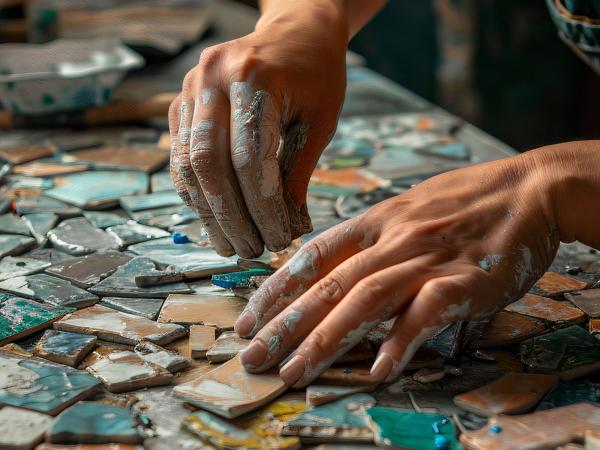 Painting Tiles Without Knocking Down Walls photo