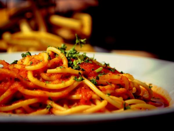 Spaghetti marinara * photo