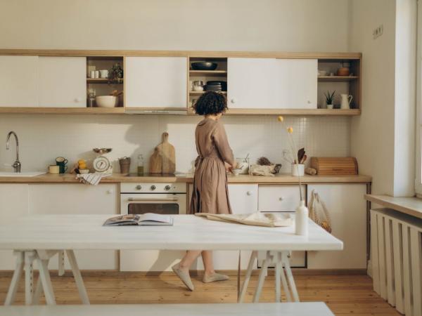 How to Paint Kitchen Cabinets Without Sanding Everything photo