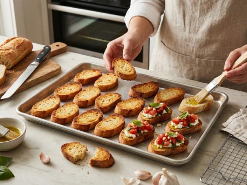 How to Make Crostini That Actually Stays Crisp photo