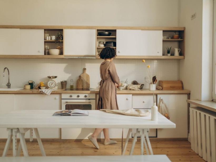 How to Paint Kitchen Cabinets Without Sanding Everything photo