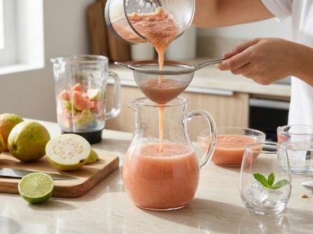 How to Make Guava Juice at Home photo