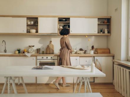 How to Paint Kitchen Cabinets Without Sanding Everything photo